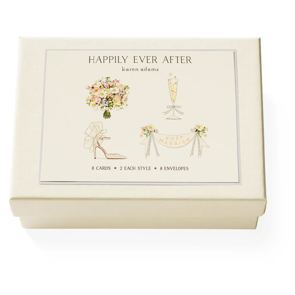 Happily Ever After Wedding Card Set