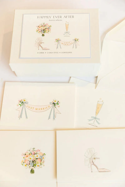Happily Ever After Wedding Card Set