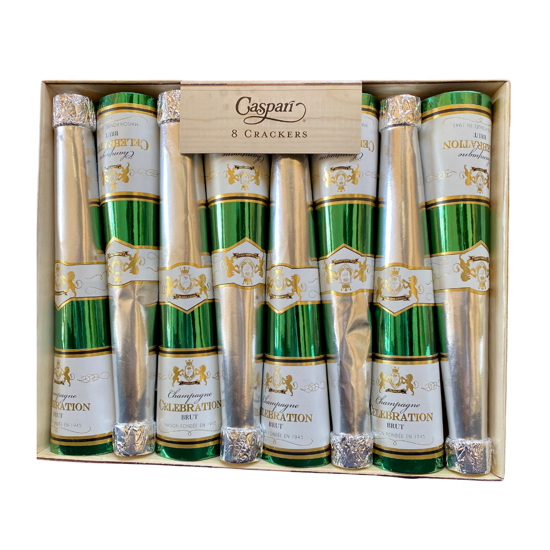 Champagne party crackers